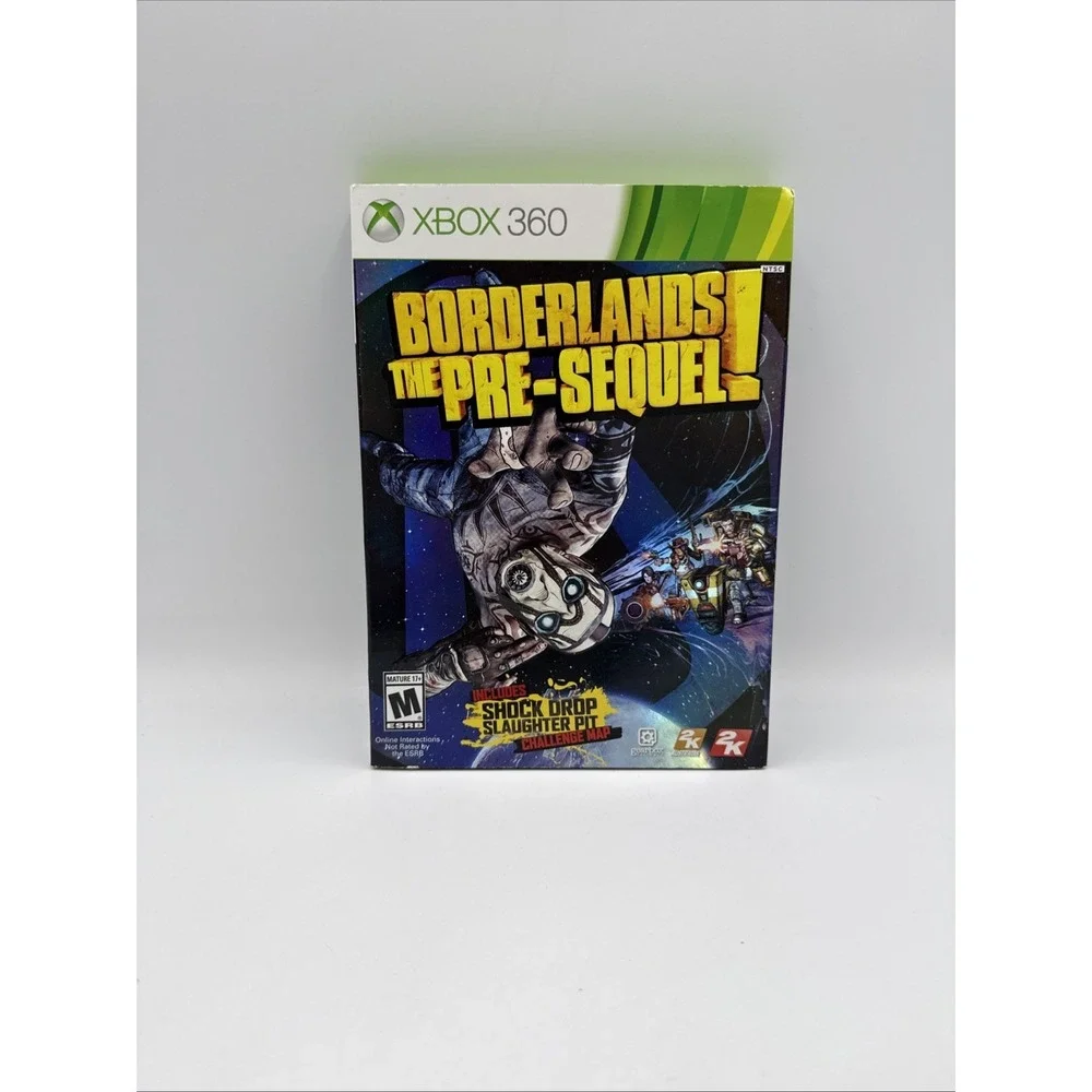 Borderlands: The Pre-Sequel (Microsoft Xbox 360, 2014) Complete w/Manual Tested
